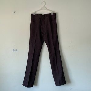 Wrangler Wrancher Dark Brown Pants 30x32